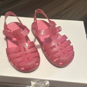 Girls Pink CROC Sandal